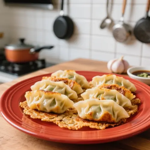 自家製香煎餃子